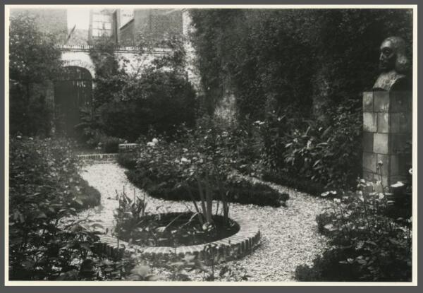 Tuin Domus Spinoza in 1931
